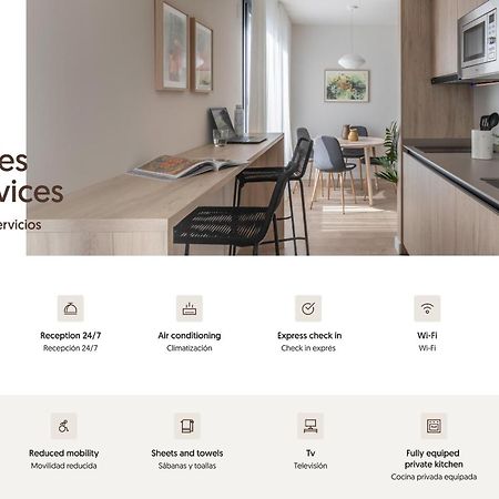 Apartamentos Libere Malaga La Merced エクステリア 写真
